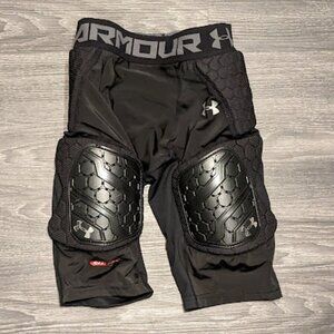 Under Armour Black Padded Shorts